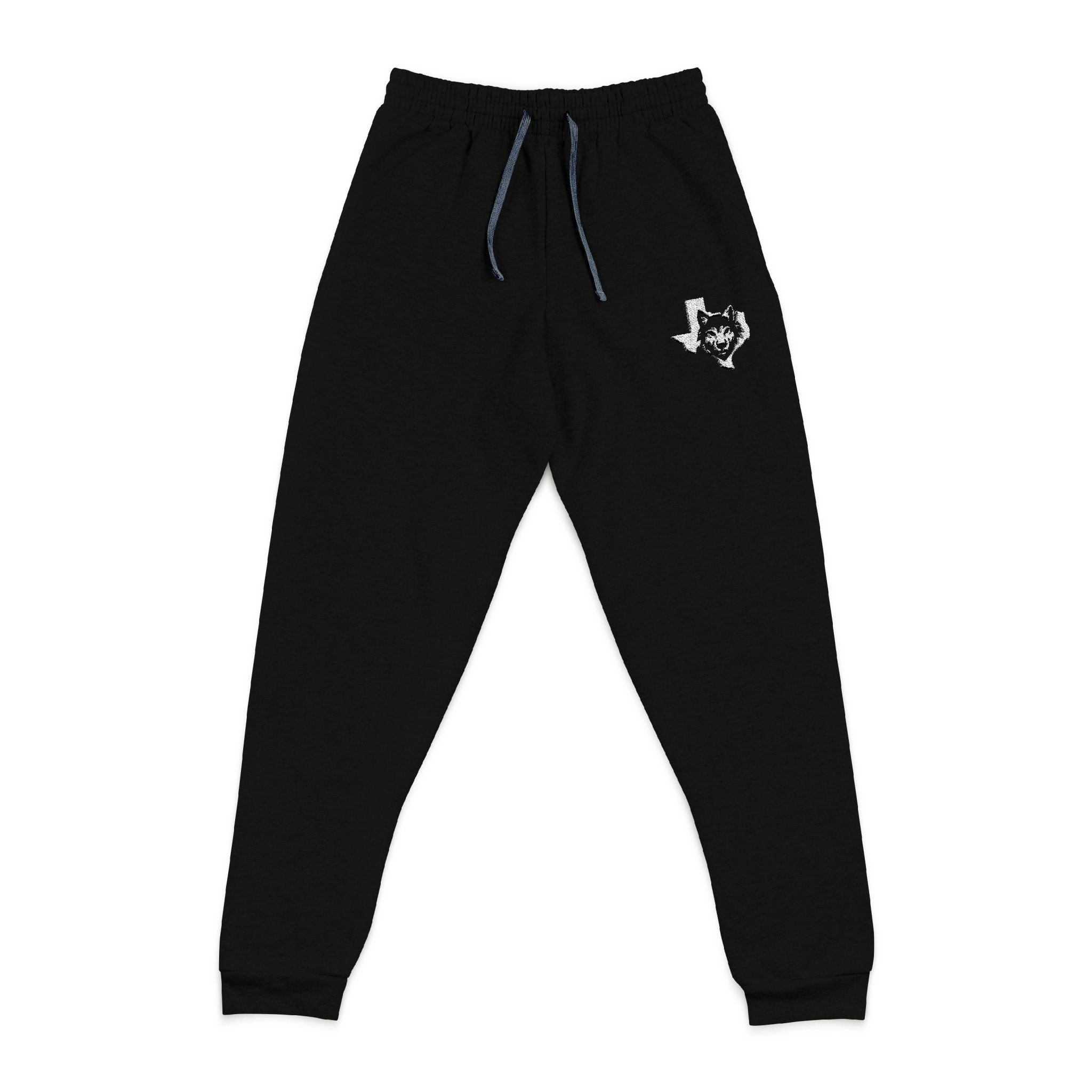 Embroidered 'Texas Alpha Wolf' Joggers