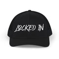 Snapback "Locked In" Embroidered Trucker Cap