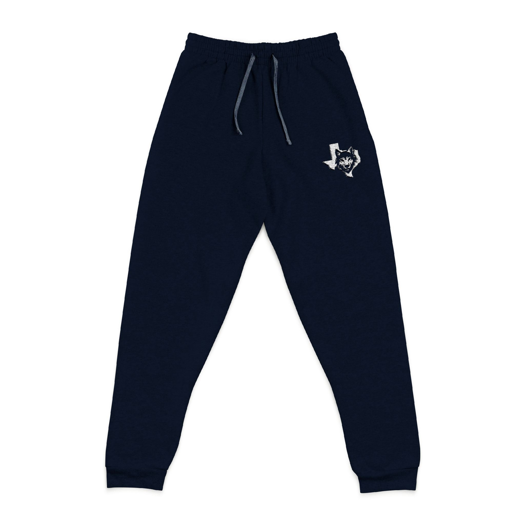Embroidered 'Texas Alpha Wolf' Joggers